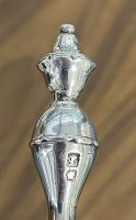 Antique silver table bell William Comyns 1905