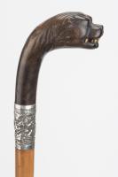 Asian Horn Handled Walking Stick