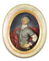 Wax profile of Maximilian III Joseph (1727-1777). German, 18th century