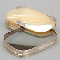 Late 18th Century Mother of Pearl and Silver Magnifying Glass