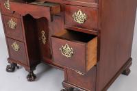 George II period mahogany kneehole desk