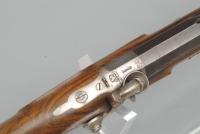 Rare Cased Pair of 19th Century Swiss Target Pistols