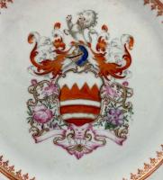 Chinese armorial plate