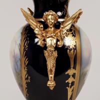 Ormolu-Mounted Sèvres Porcelain Vases