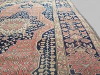 Rare 19th century Kashan Mohtashem rug
