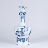 Selection of 17th and 18th Cent. Dutch Delft blue and white vases