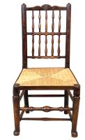 Set Of 6 Early 19th Century Spindle Back Dining Chairs