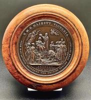 Queen Victoria Coronation Medallion snuff box 1838