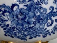 A Chinese Blue and White Pot Pourri and Cover