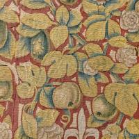 A striking mid-16th century tapestry panel, circa 1530-50