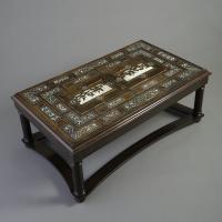 Milanese Ivory and Palisander Low Table