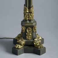 William IV Bronze Lamp