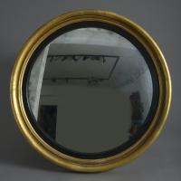 Regency Gilt-wood Convex Mirror