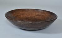 Wooden dairy bowl
