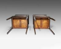 18th century George III mahogany cabinets