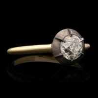 Hancocks 1.01ct Old European Brilliant Cut Diamond Ring In Antique Style Setting