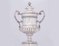 George III antique silver Battle of Waterloo Commemorative cup