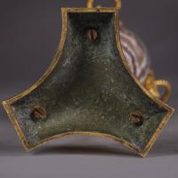 Gilt-Bronze Mounted Fluorspar Cassolettes