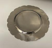 Sterling silver underplates charger plates dinner plates 