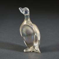Seguso Iridescent Glass Duck