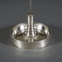 19th Century Silver Bouillotte Lamp