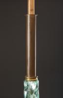 Glass and Copper Standard Lamp after Venini