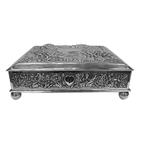 Antique Chinese Silver Casket