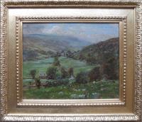 Herbert Royle Yorkshire landscape oil painting