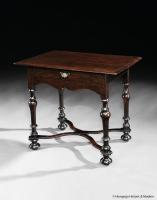 Anglo Dutch Oak Side Table
