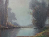 Ennes oil painting on canvas landscape