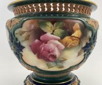 Royal Worcester porcelain jardiniere