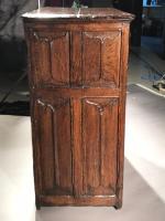 17th Century Oak Linenfold Cupboard