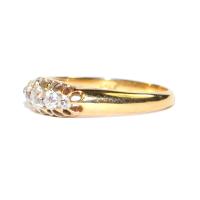 Edwardian Diamond 5 Stone Ring circa 1910