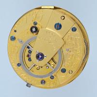 Fine Decorative Four Colour Gold English Watch