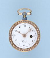 Miniature Pearl Set Watch