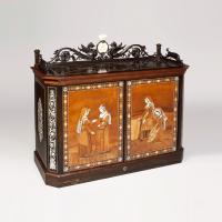 A Fine Table Cabinet firmly attributed to Giovanni Battista Gatti.