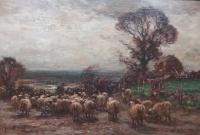 Owen Bowen oil painting Yorkshire landscape