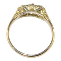 Victorian Diamond 3 Stone Ring circa 1890