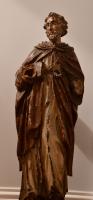 Northern French carved figure of a Saint
