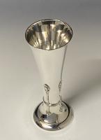 Art Nouveau Silver vase Charles Edwards 1911
