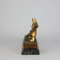 “Cleopatra” Art Deco Cold Painted Bronze by D H Chiparus - circa 1925