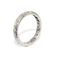 Diamond Eternity Ring circa 1950 size M