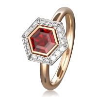 red spinel and diamond ring by Hancocks