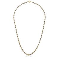 briolette diamond and gold necklace