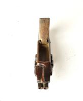 18th Century Fruitwood Snuff Pistol