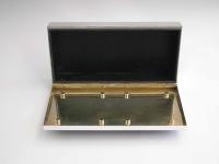modern silver and silver-gilt box
