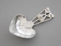early 20th Century Arts & Crafts cast silver Caddy Spoon