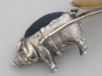 Edwardian Novelty silver Pin Cushion