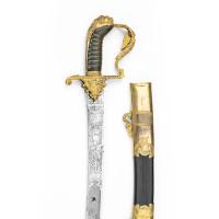 A fine presentation sword given to Lieutenant Charles Peake