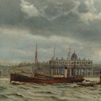 Frederick Winkfield: ‘Top of the Tide’ off Greenwich